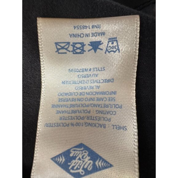 Vintage Wild Blue Faux Leather Button-Front Mini Skirt Black Size M Women's - Picture 6 of 16